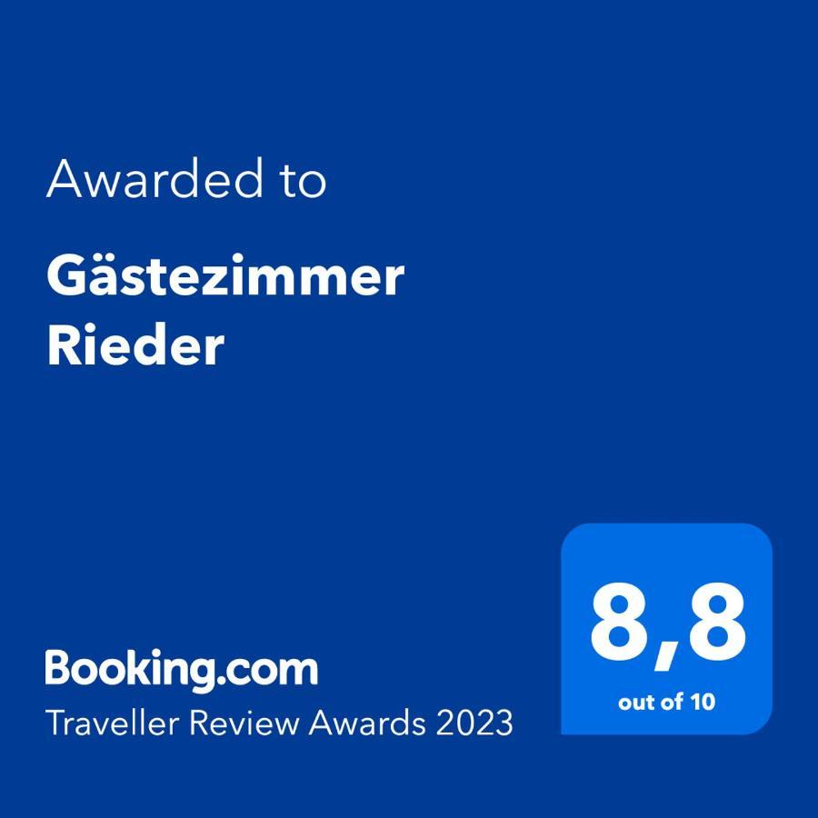 Gaestezimmer Rieder Staatz Eksteriør bilde